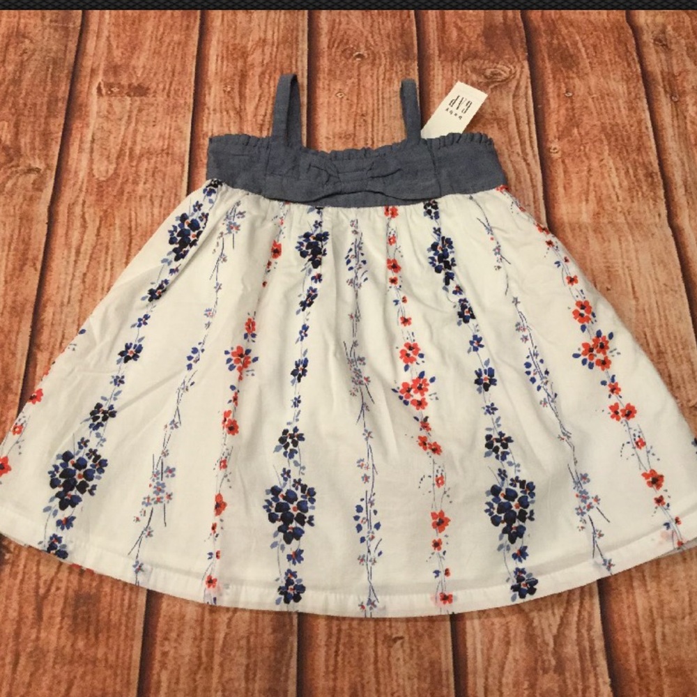 Baby Gap Girls Floral Dress with Bloomers